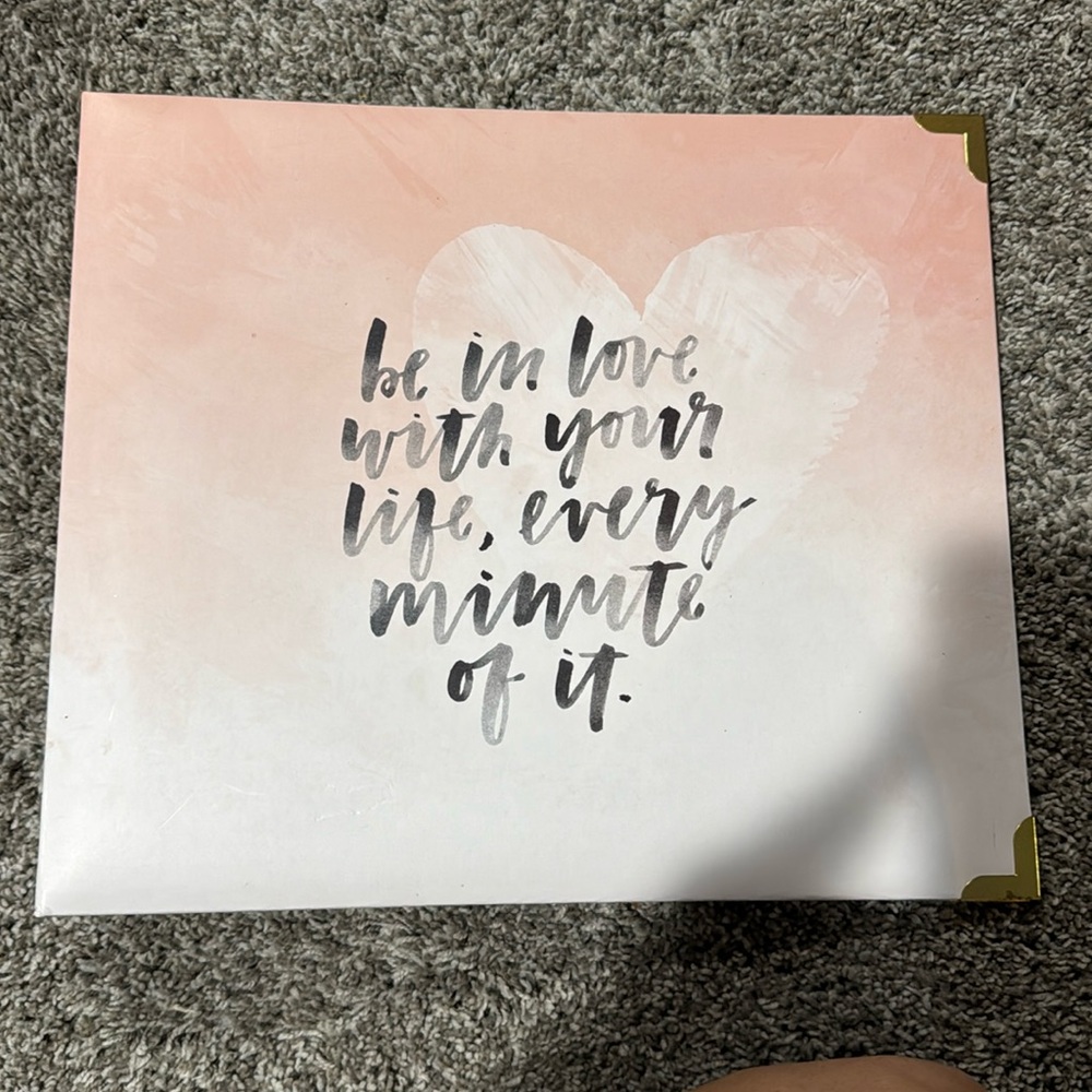 Project life binder